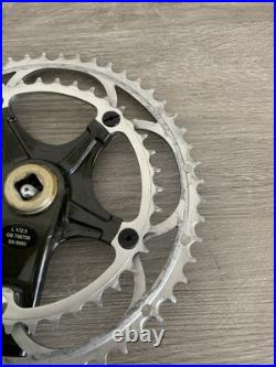 Campagnolo Record Crankset Double 53-39 Tooth 172.5 MM Arm Length 10 Or 9 Speed