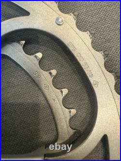 Campagnolo Record Crankset Double 53-39 Tooth 177.5 MM Arm Length 10 Or 9 Speed