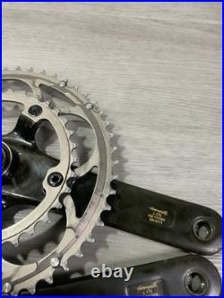 Campagnolo Record Ct Carbon Crankset Double 50-34 Tooth 175 MM Arm 10 Or 9 Speed