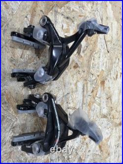 Campagnolo Record Direct Mount Brake Calipers Front & Rear Pair Black Rim Brakes