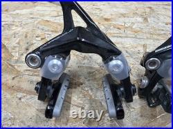 Campagnolo Record Direct Mount Brake Calipers Front & Rear Pair Black Rim Brakes