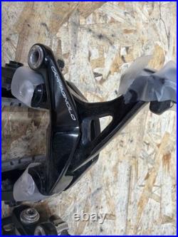 Campagnolo Record Direct Mount Brake Calipers Front & Rear Pair Black Rim Brakes