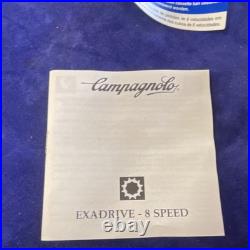 Campagnolo Record EXA-Drive 8-Speed Road Cassette Silver 13-26T. NOS