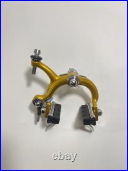 Campagnolo Record Early First Gen 2040 Non Engraved Gold Oro Brake Calipers Vvgc