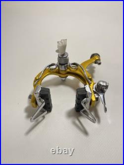 Campagnolo Record Early First Gen 2040 Non Engraved Gold Oro Brake Calipers Vvgc