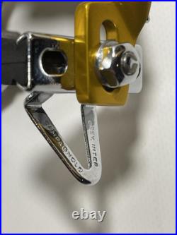 Campagnolo Record Early First Gen 2040 Non Engraved Gold Oro Brake Calipers Vvgc