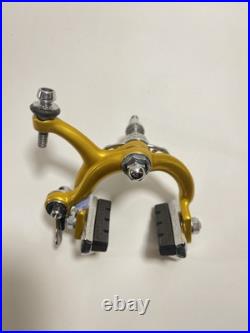Campagnolo Record Early First Gen 2040 Non Engraved Gold Oro Brake Calipers Vvgc