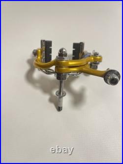 Campagnolo Record Early First Gen 2040 Non Engraved Gold Oro Brake Calipers Vvgc