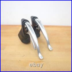 Campagnolo Record Ergopower 1st Generation Shifters 2x8 Speed Rim Brake Campagnolo Record Ergopower 1st Generation Shifters 2x8 Speed Rim Brake