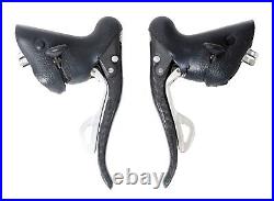 Campagnolo Record Ergopower 2x 10 Speed Carbon Road Bike Shifter Set Front Rear