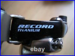 Campagnolo Record FD 10 Speed Front Derailleur Double Triple NOS New Road Bike