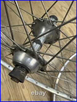 Campagnolo Record Freewheel English Thread Tubular Rim 36H Road Bike Wheelset