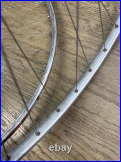 Campagnolo Record Freewheel English Thread Tubular Rim 36H Road Bike Wheelset