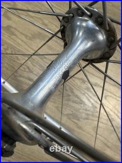 Campagnolo Record Freewheel English Thread Tubular Rim 36H Road Bike Wheelset