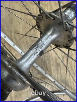 Campagnolo Record Freewheel English Thread Tubular Rim 36H Road Bike Wheelset