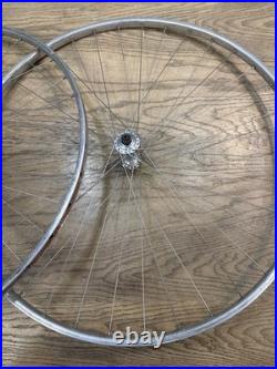 Campagnolo Record Freewheel English Thread Tubular Rim 36H Road Bike Wheelset
