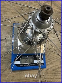 Campagnolo Record Freewheel English Thread Tubular Rim 36H Road Bike Wheelset