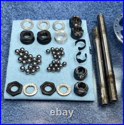 Campagnolo Record Large Flange Road Hubs 36h Smooth Spinning 1973 Campagnolo Record Large Flange Road Hubs 36h Smooth Spinning 1973