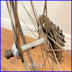 Campagnolo Record Mavic MA 40 Road Bike Wheelset 700c 6 Speed Vintage