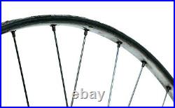 Campagnolo Record/ Mavic Tubular Rear Bike Wheel 700c 32H Silver with 6s Freewheel