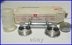 Campagnolo Record New takeoff withbox 68 bottom bracket English 111 mm No bolts Campagnolo Record New takeoff withbox 68 bottom bracket English 111 mm No bolts