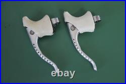 Campagnolo Record Pair Of Brake Levers Vintage Road Bike Campagnolo Record Pair Of Brake Levers Vintage Road Bike