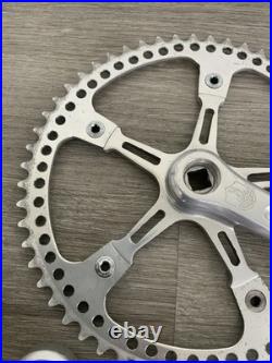 Campagnolo Record Pista Crankset 55 Tooth 177.5 MM Arms 534 Grams