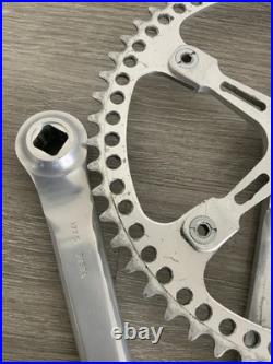 Campagnolo Record Pista Crankset 55 Tooth 177.5 MM Arms 534 Grams