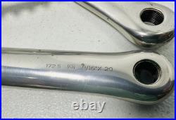 Campagnolo Record Pista Track/Fixed Gear Crankset 9/16x20 8V-1725