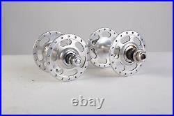 Campagnolo Record Pista hub set high flange 36H vintage track bicycle fixed gear
