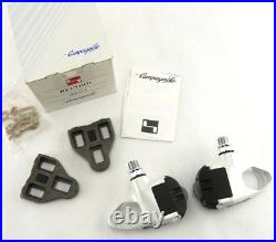 Campagnolo Record QR Clipless Pedal Set 9/16 with Cleats NIB! NOS