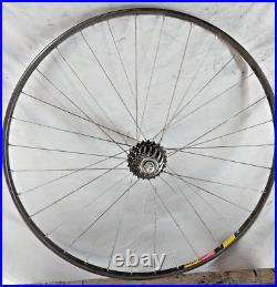 Campagnolo Record Rear 700c Road Bike Wheel 130mm 32S PV Mavic Tubular Ships USA