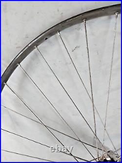 Campagnolo Record Rear 700c Road Bike Wheel 130mm 32S PV Mavic Tubular Ships USA