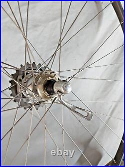 Campagnolo Record Rear 700c Road Bike Wheel 130mm 32S PV Mavic Tubular Ships USA