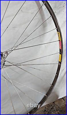 Campagnolo Record Rear 700c Road Bike Wheel 130mm 32S PV Mavic Tubular Ships USA