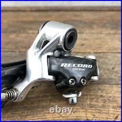 Campagnolo Record Rear Derailleur Medium Long Cage 10 Speed Carbon Titanium Ti