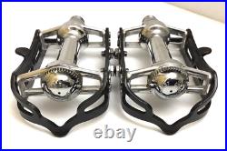 Campagnolo Record Road Bike Pedals Vintage- Very Nice