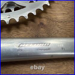 Campagnolo Record Road Bike Triple 175mm Crankset