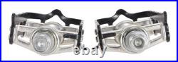 Campagnolo Record Strada Superleggeri SL Road Bike Pedals 9/16 Steel Spindle