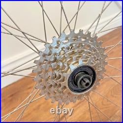 Campagnolo Record Super Champion Comp Road Bike Wheelset 700c 6 Speed Vintage
