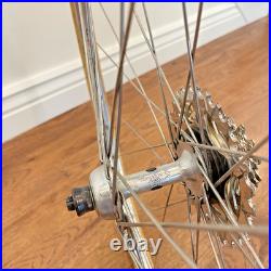 Campagnolo Record Super Champion Comp Road Bike Wheelset 700c 6 Speed Vintage