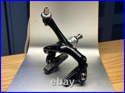 Campagnolo Record Titanium Black Vintage Road Bicycle Rim Brake Calipers