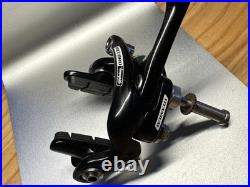 Campagnolo Record Titanium Black Vintage Road Bicycle Rim Brake Calipers