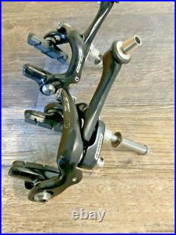 Campagnolo Record Titanium Brake Calipers 39-49 MM Reach Recessed Mounts Black