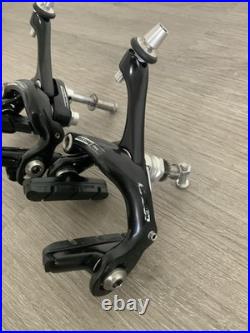 Campagnolo Record Titanium Brake Calipers 39-49 MM Reach Recessed Mounts Black