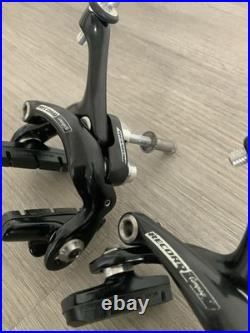 Campagnolo Record Titanium Brake Calipers 39-49 MM Reach Recessed Mounts Black