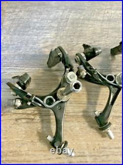 Campagnolo Record Titanium Brake Calipers 39-49 MM Reach Recessed Mounts Black