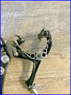 Campagnolo Record Titanium Brake Calipers 39-49 MM Reach Recessed Mounts Black
