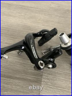 Campagnolo Record Titanium Brake Calipers 39-49 MM Reach Recessed Mounts Black