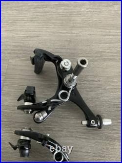 Campagnolo Record Titanium Brake Calipers 39-49 MM Reach Recessed Mounts Black